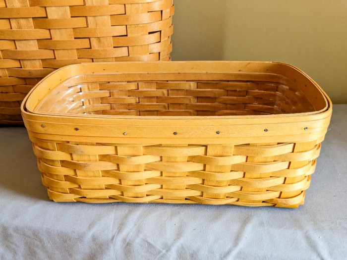 219. (2) Longaberger Baskets - Image 2