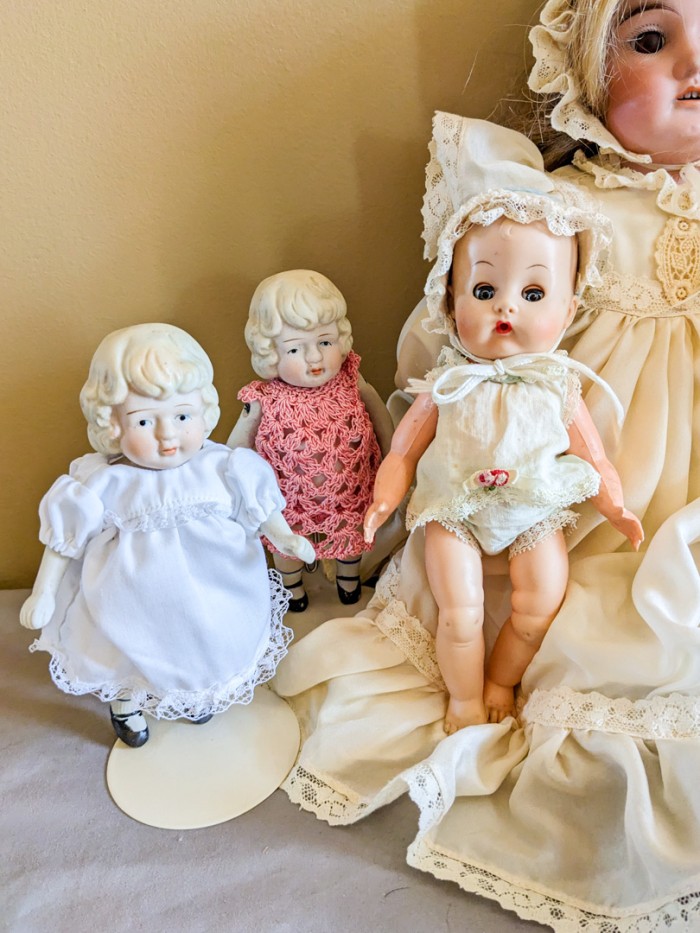 181. (6) Vintage Dolls - Image 2