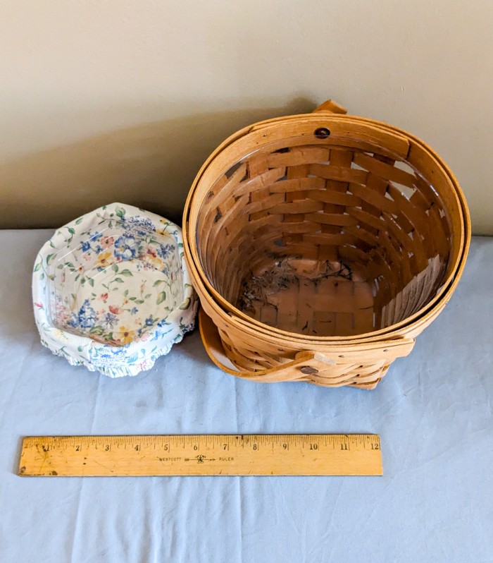 220. (2) Longaberger Baskets - Image 3