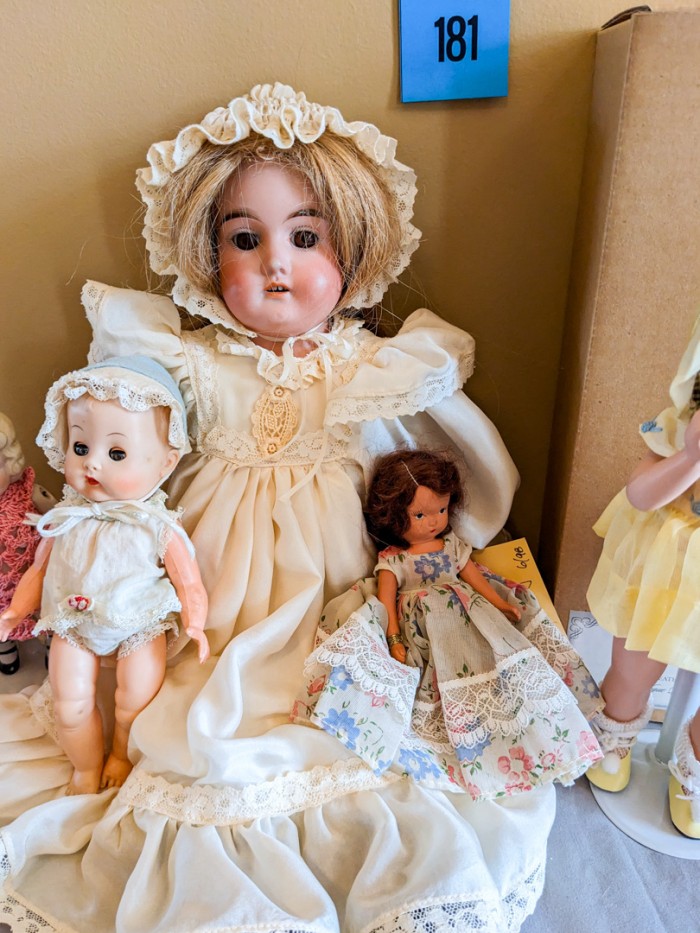 181. (6) Vintage Dolls - Image 6