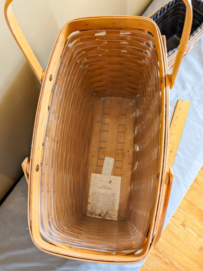 226. (2) Longaberger Baskets - Image 7