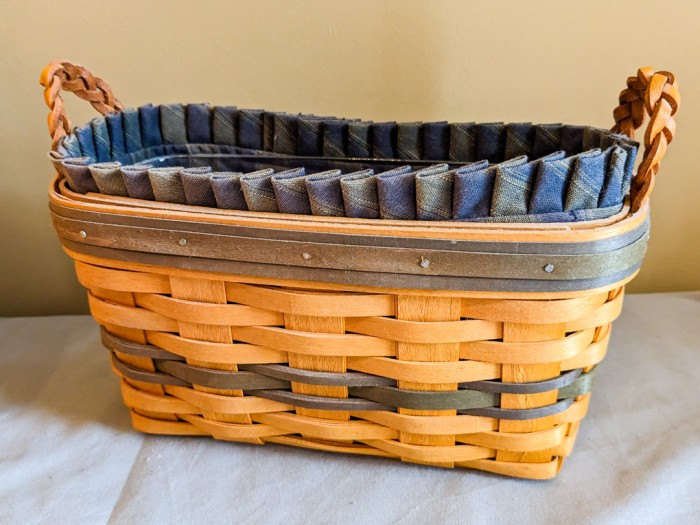 226. (2) Longaberger Baskets - Image 5