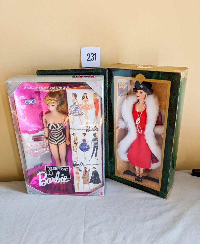 231. (2) Barbies