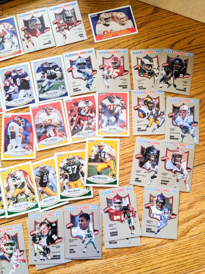 238. Football Cards + Johnny Rodgers Art (signed) - Image 18