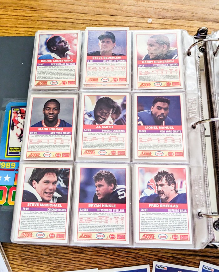 238. Football Cards + Johnny Rodgers Art (signed) - Image 15