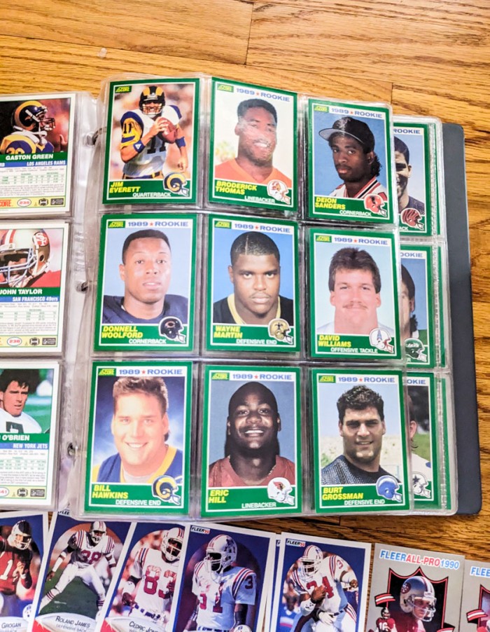 238. Football Cards + Johnny Rodgers Art (signed) - Image 14