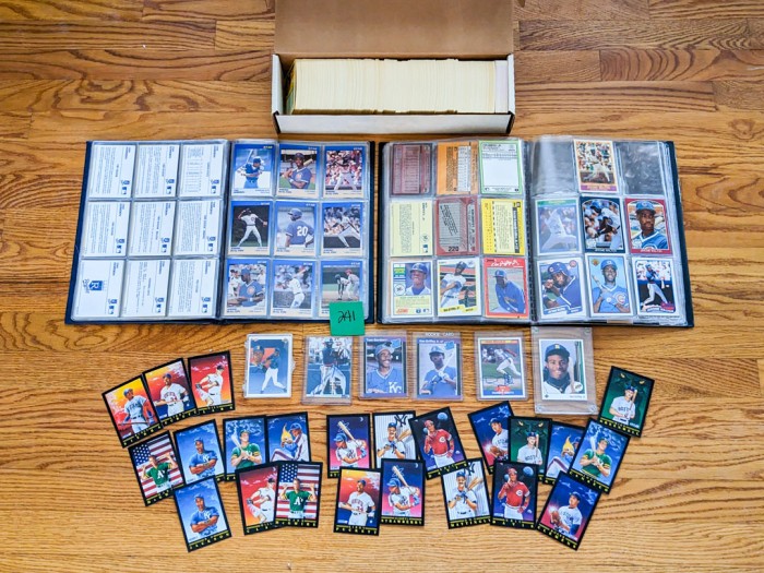 241. Baseball Cards (some signed)