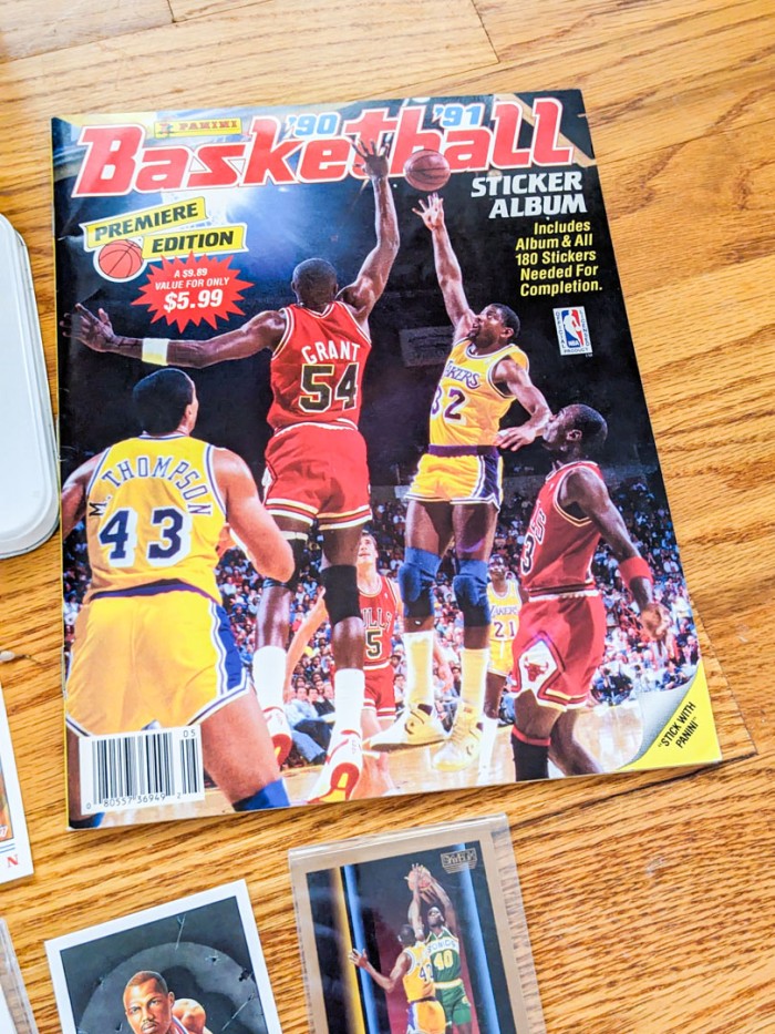 244. Basketball Cards + David Robinson Poster - Image 9