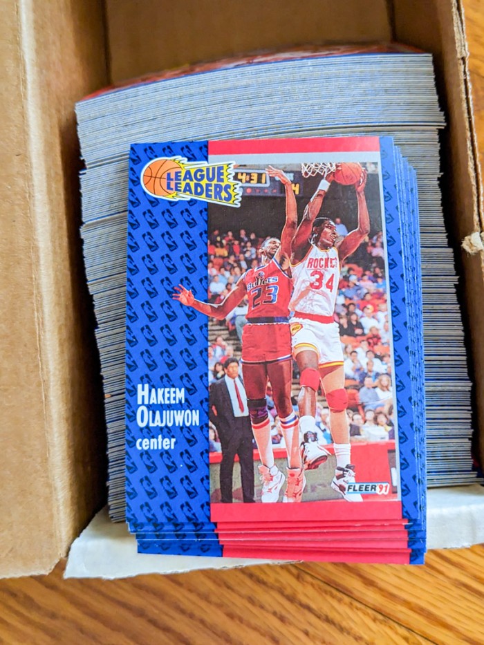 244. Basketball Cards + David Robinson Poster - Image 6