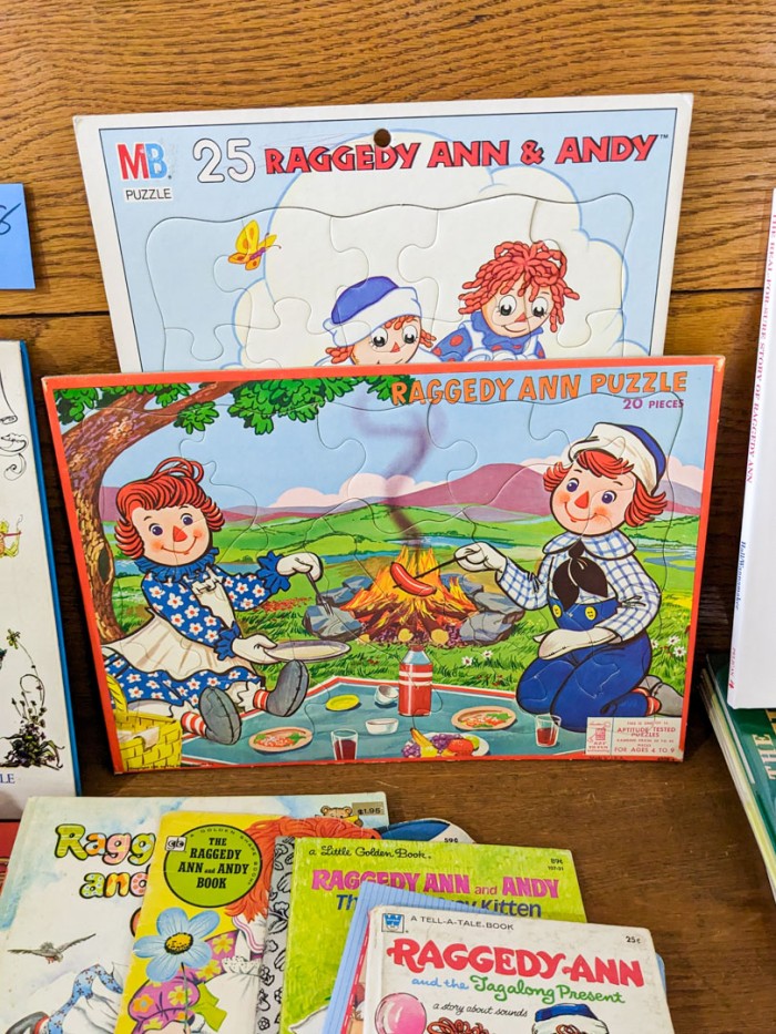 248. Raggedy Ann Dolls, Books + Puzzle - Image 10