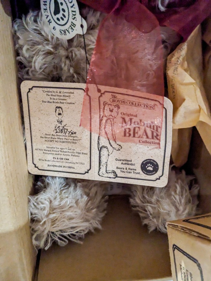 272. (4) Boyd's Mohair Bears - Image 8