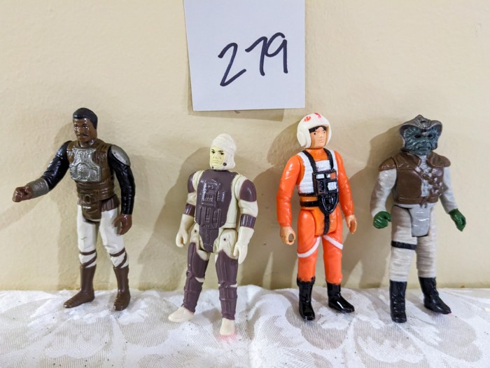 279. Star Wars Vehicle + (5) Figures - Image 4