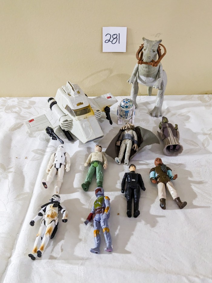 281. Star Wars Toys + Figures