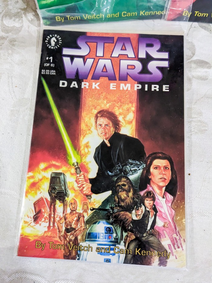 286. (4) Star Wars Dark Empire Comics - Image 5