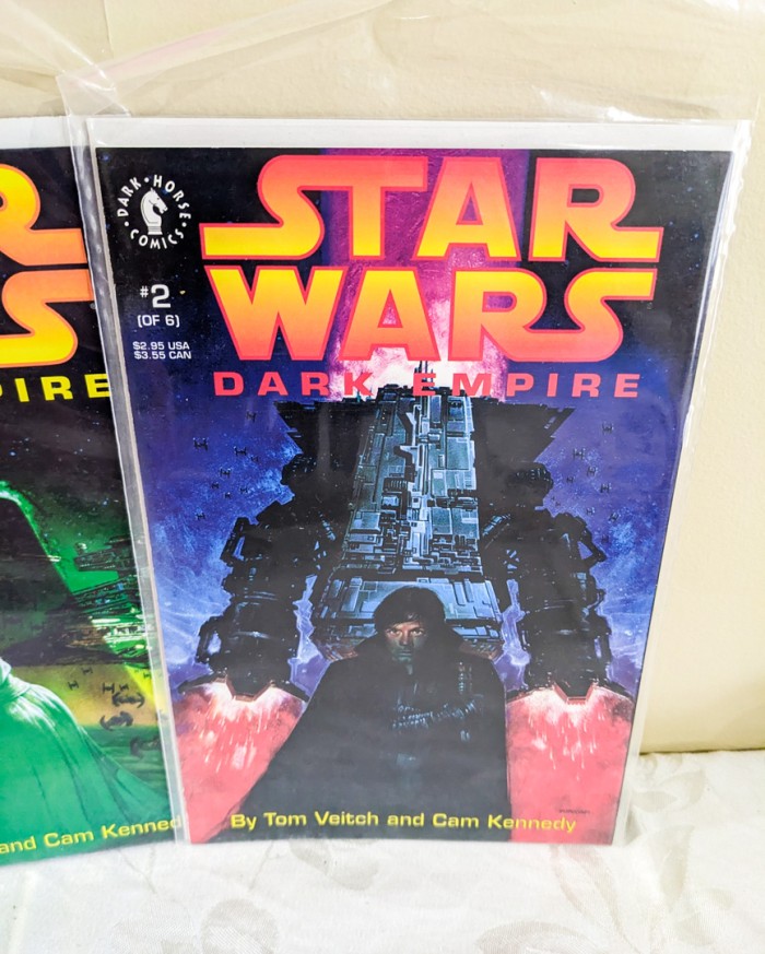 286. (4) Star Wars Dark Empire Comics - Image 4