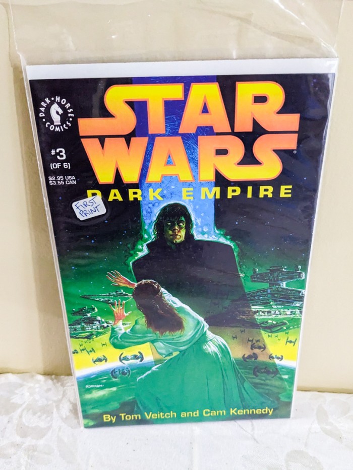 286. (4) Star Wars Dark Empire Comics - Image 3