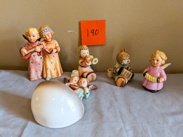 190. (5) Vintage Hummel Figurines