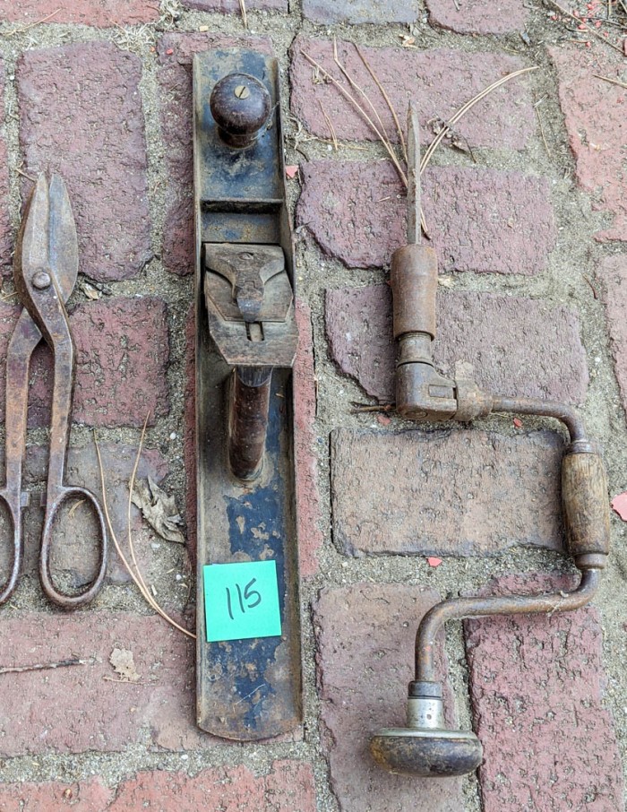 115. (5) Antique Tools - Image 4