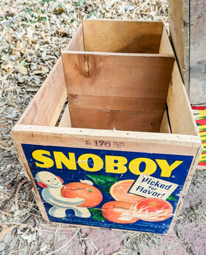 118. (6) Vintage Fruit Crates - Image 6