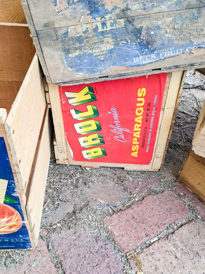 118. (6) Vintage Fruit Crates - Image 5