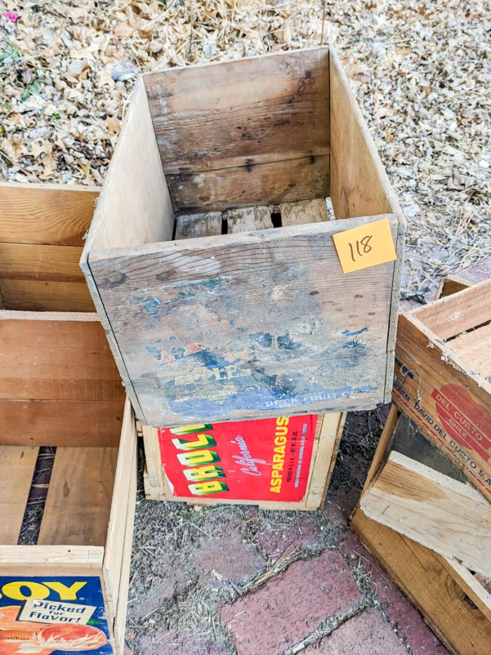 118. (6) Vintage Fruit Crates - Image 3