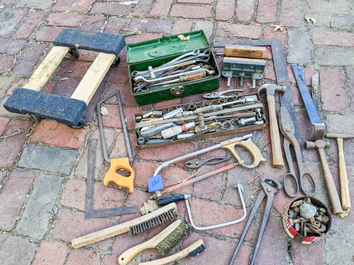 120. Vintage Tools + Tool Boxes - Image 2