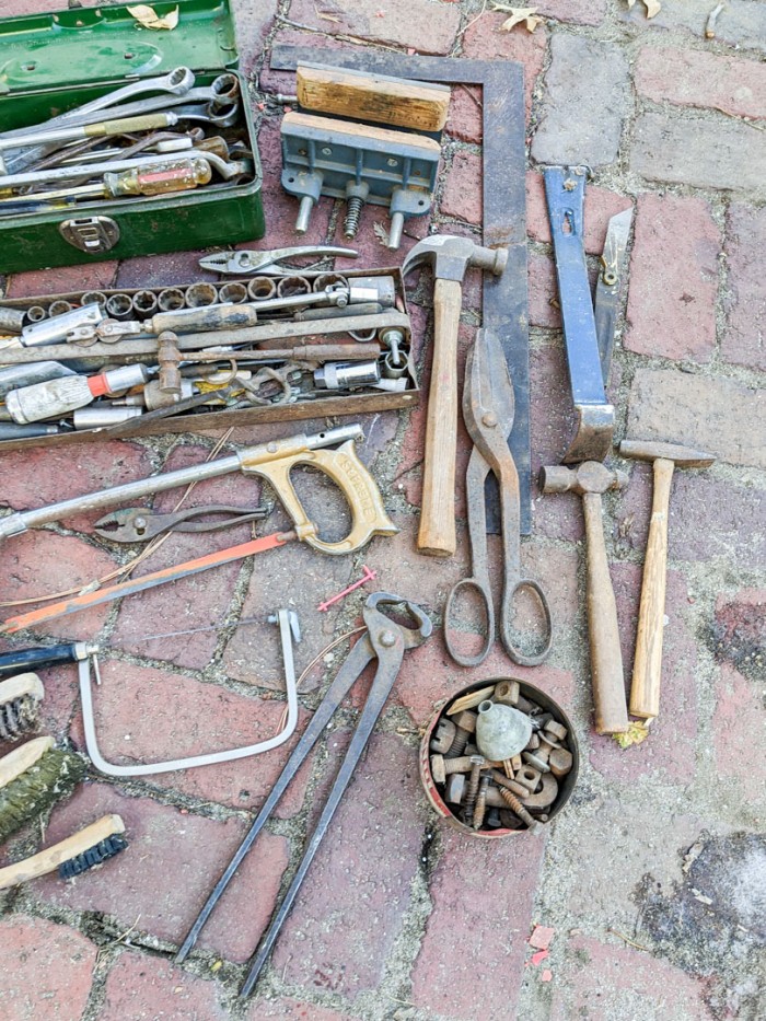 120. Vintage Tools + Tool Boxes - Image 6