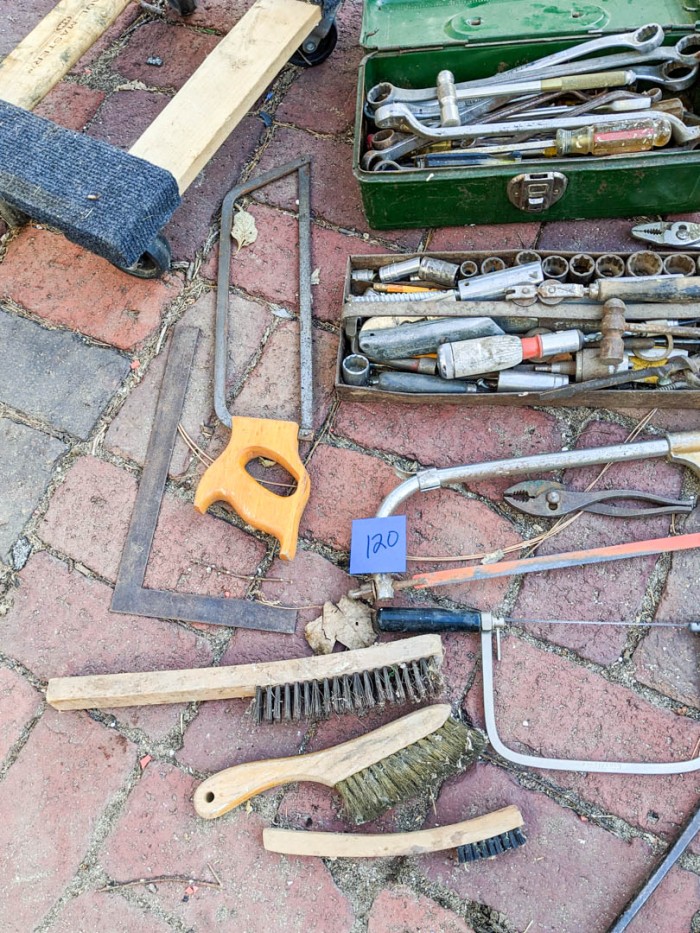 120. Vintage Tools + Tool Boxes - Image 4