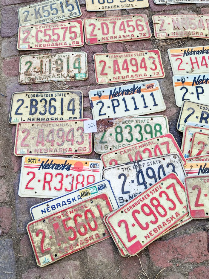 122. (25+) License Plates - Image 6