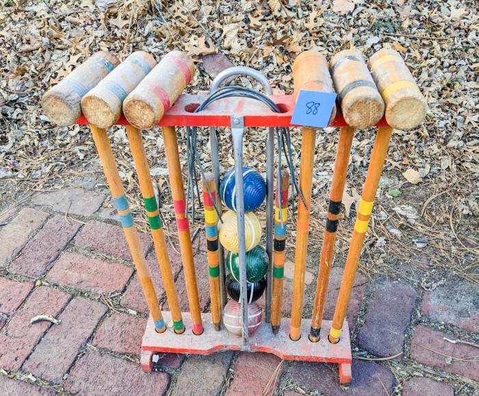 88. Croquet Set