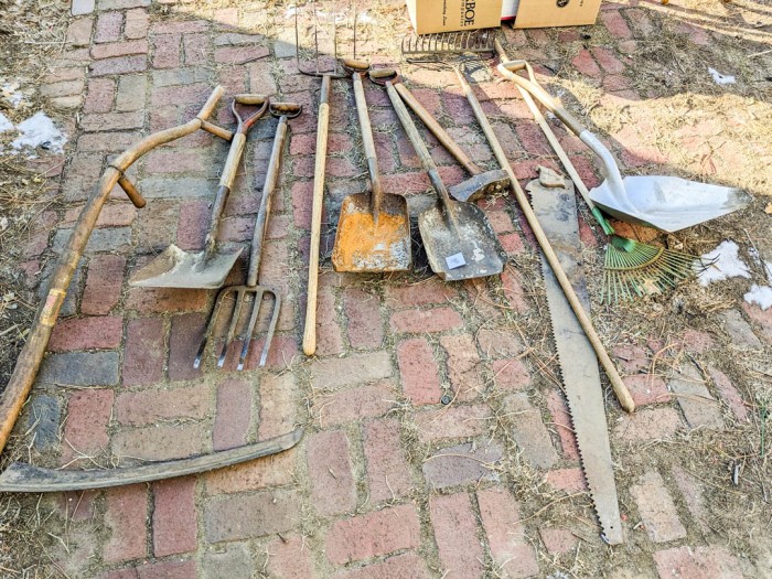 98. (11) Antique Garden Tools - Image 2