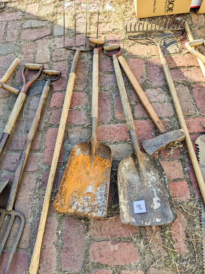 98. (11) Antique Garden Tools - Image 6