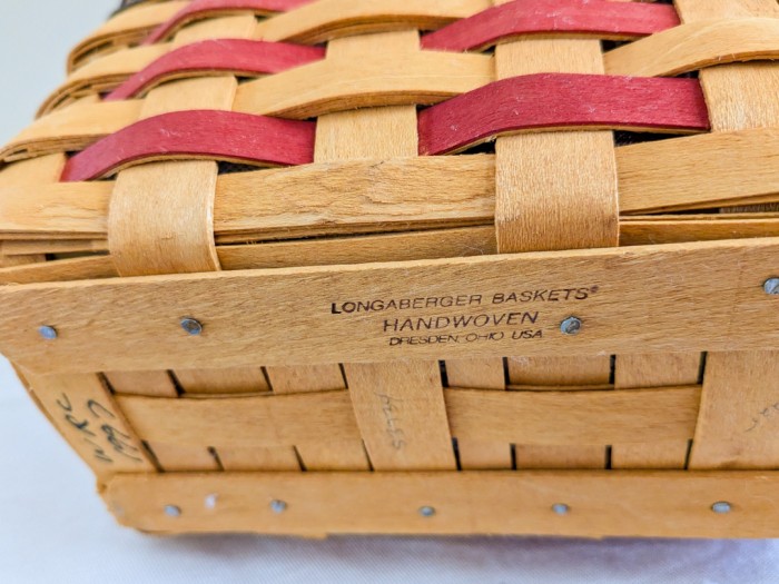 1. (3) Longaberger Baskets - Image 8