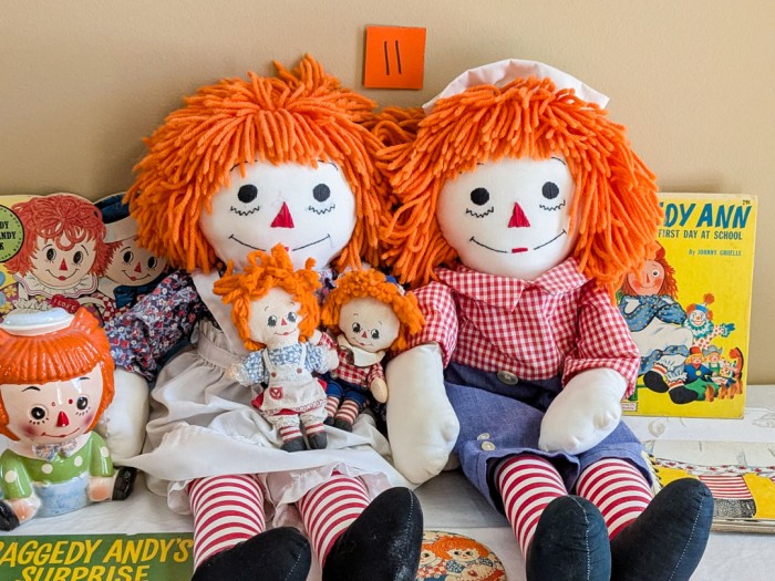 11. Raggedy Ann Dolls, Books + Collectibles - Image 2