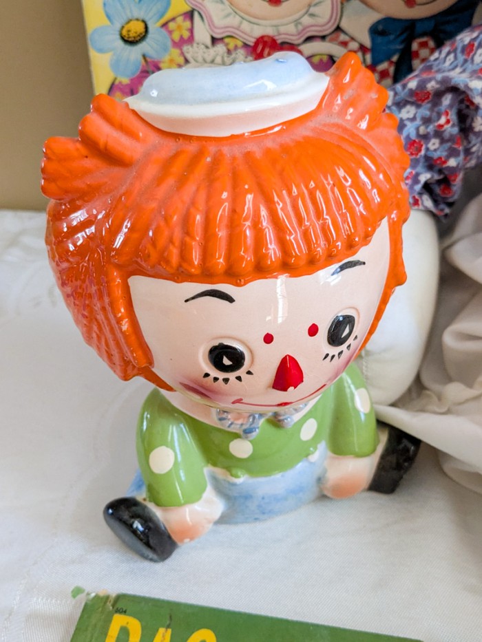 11. Raggedy Ann Dolls, Books + Collectibles - Image 6