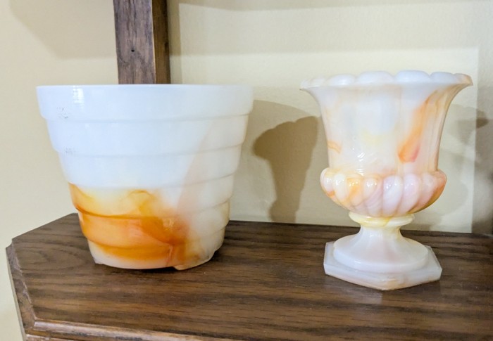 257. Akro Agate Planters, Ashray + Shelf - Image 7