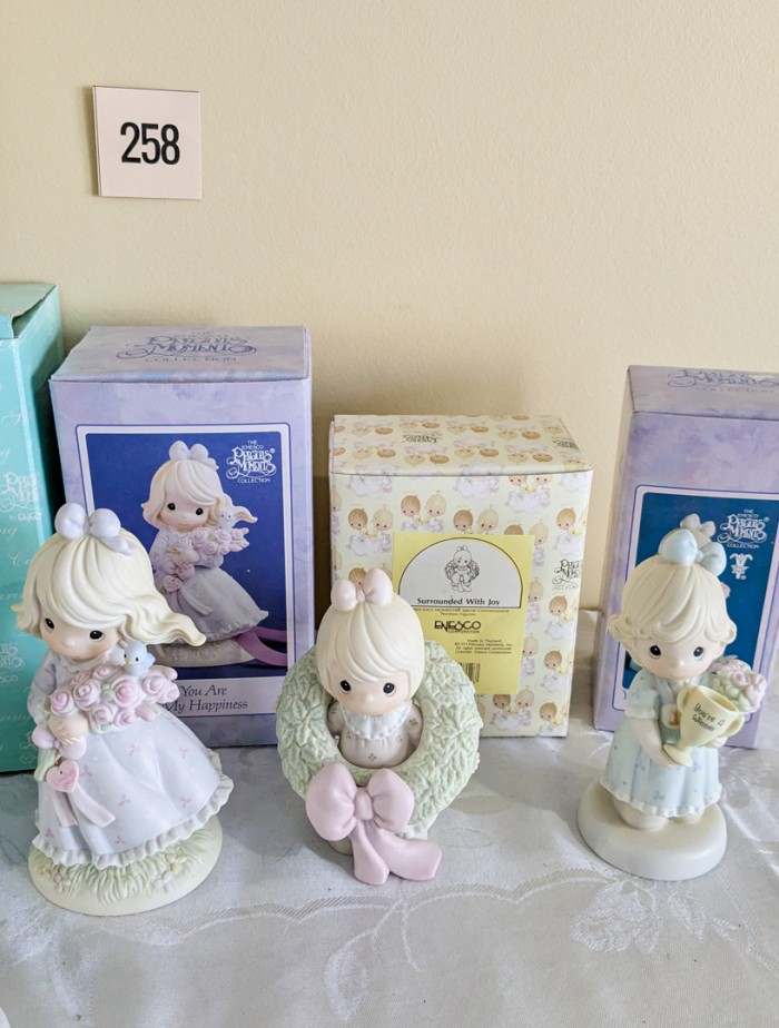 258. (9) Precious Moments Figurines - Image 5