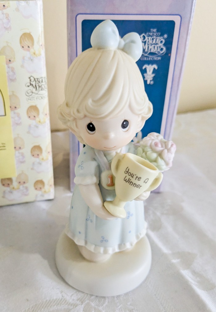 258. (9) Precious Moments Figurines - Image 4