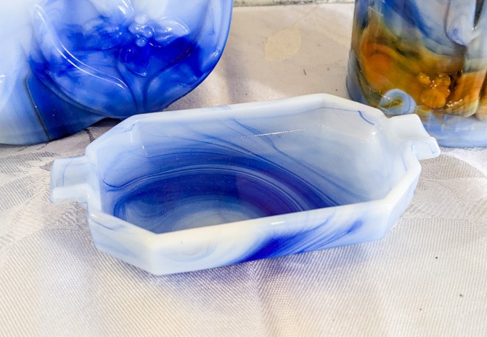 259. Akro Agate Planters + Ashtrays - Image 5