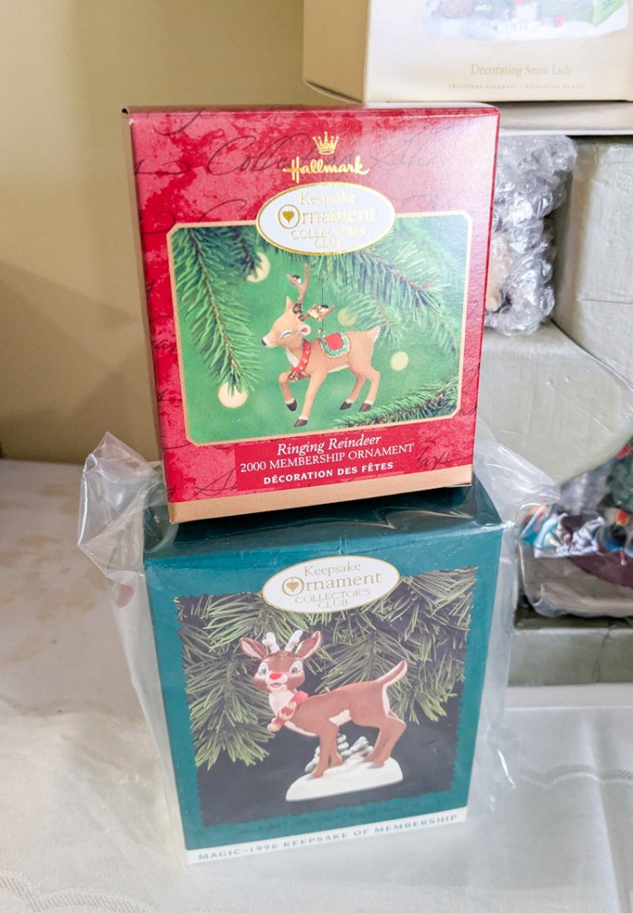 272. Hallmark Christmas Ornaments, Book + Decor - Image 7