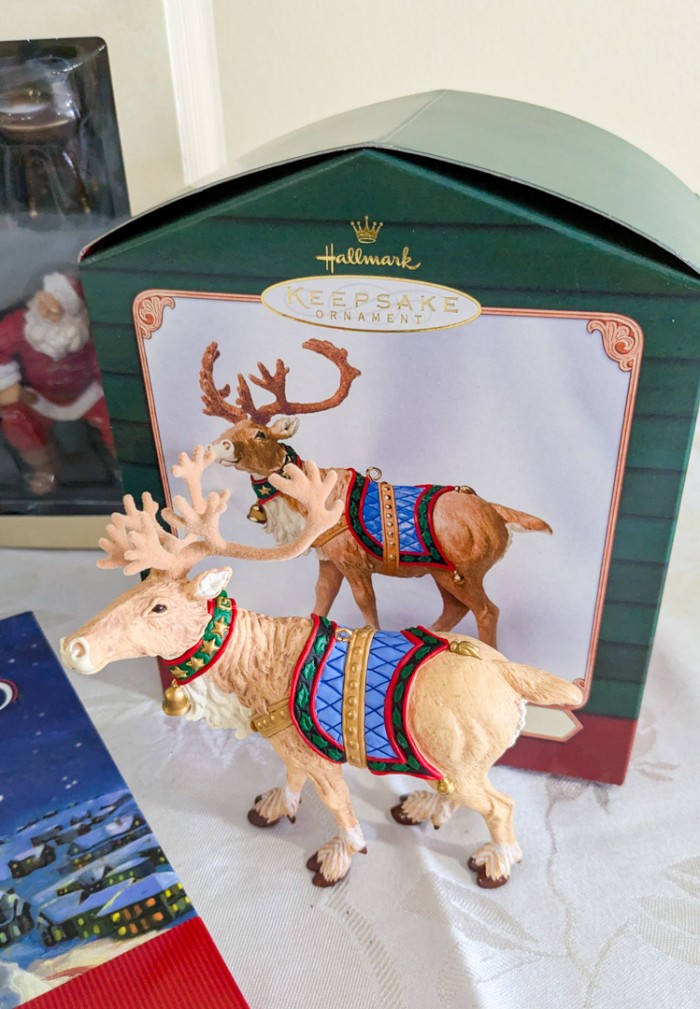 272. Hallmark Christmas Ornaments, Book + Decor - Image 4