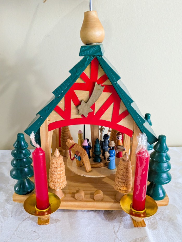 273. 11.5" Christmas Nativity Windmill - Image 2