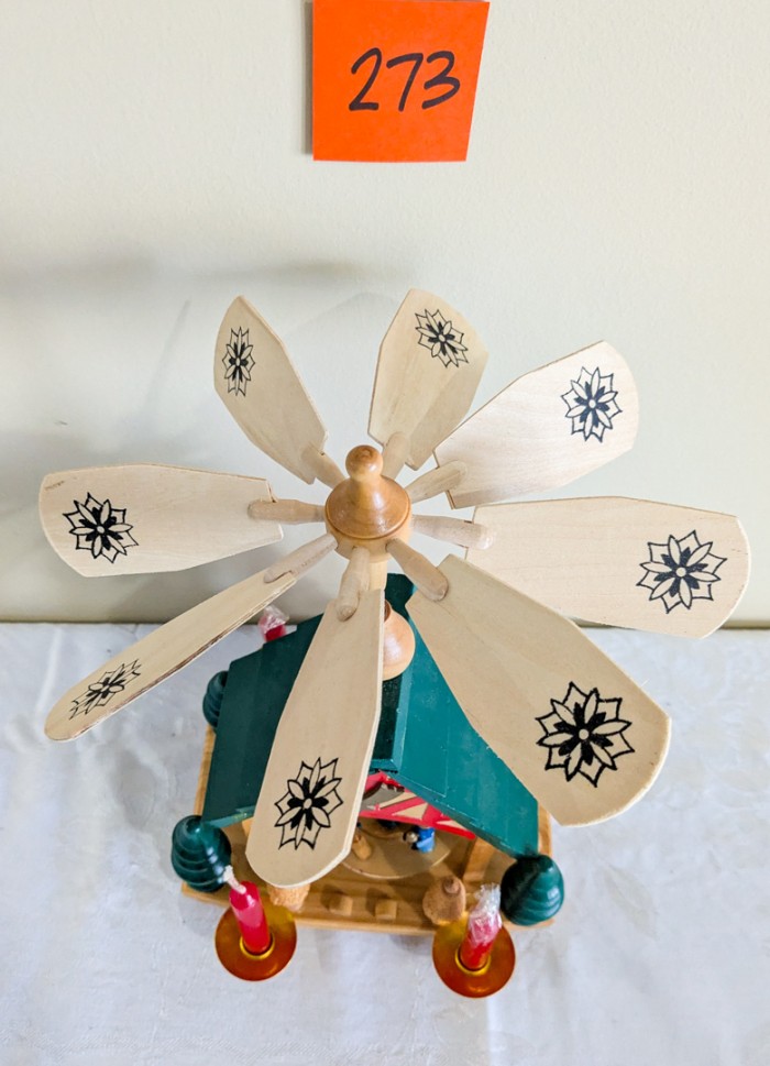 273. 11.5" Christmas Nativity Windmill - Image 4