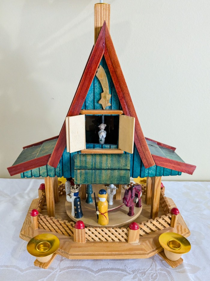 275. 16" Christmas Nativity Windmill - Image 5