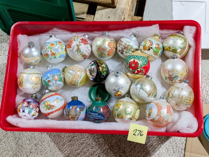 276. (40+) Hallmark Ornaments in Tote - Image 3