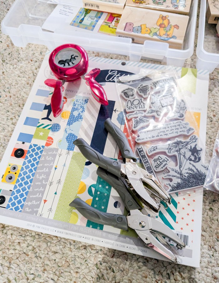 286. Scrapbook Supplies, Punches + Ribbons - Image 3