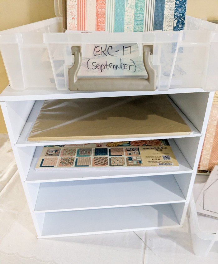 288. Scrapbook Supplies, Organizers + Cube - Image 3