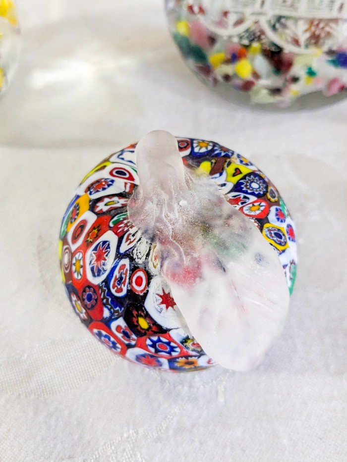 299. (3) Art Glass Paperweights - Image 5