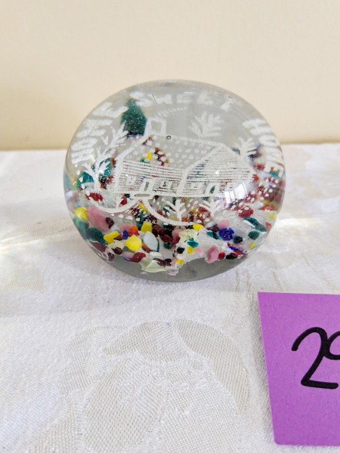 299. (3) Art Glass Paperweights - Image 8