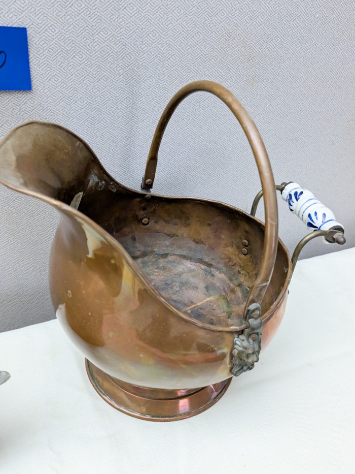 20. Copper Teapot + Coal Shuttle - Image 5